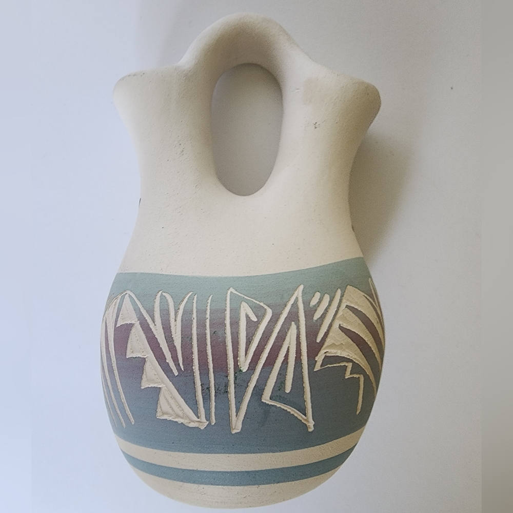 Vintage Navajo wedding vase